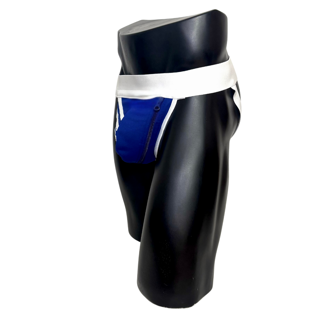 Adidas 3 Stripes Dark Blue Pocket Jockstrap 2.0