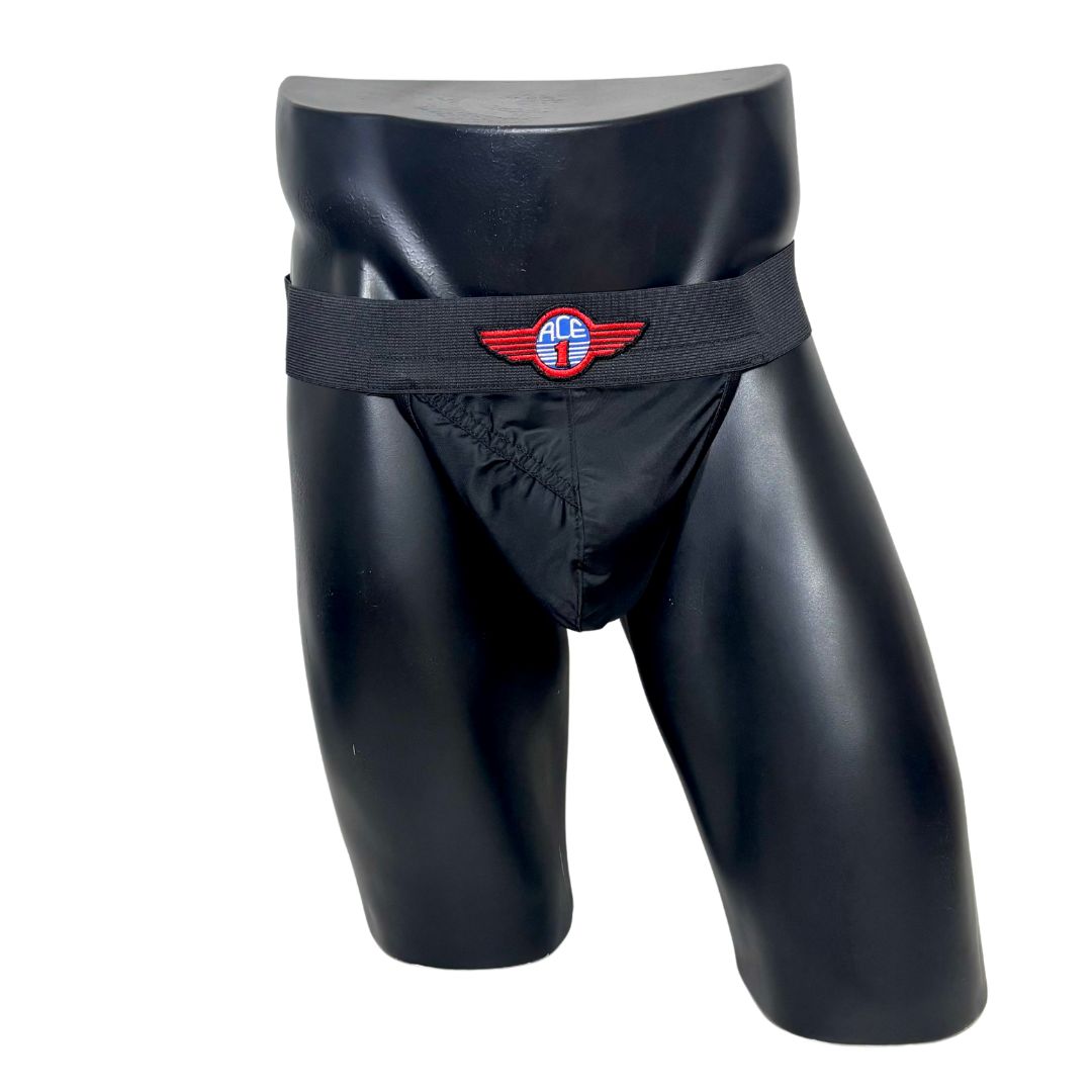 Alpha Industries Black ACE Emblem Jockstrap