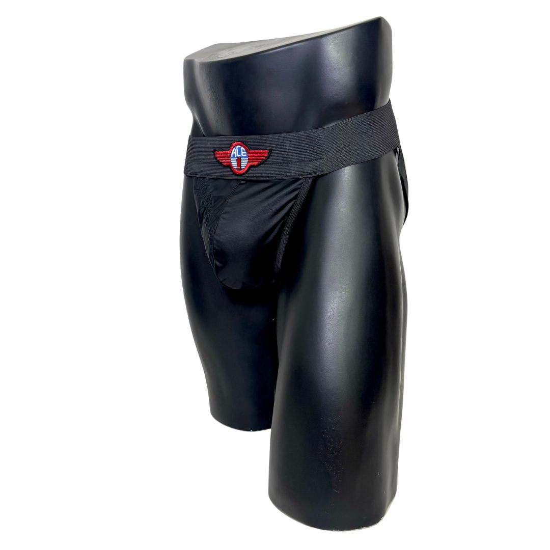 Alpha Industries Black ACE Emblem Jockstrap