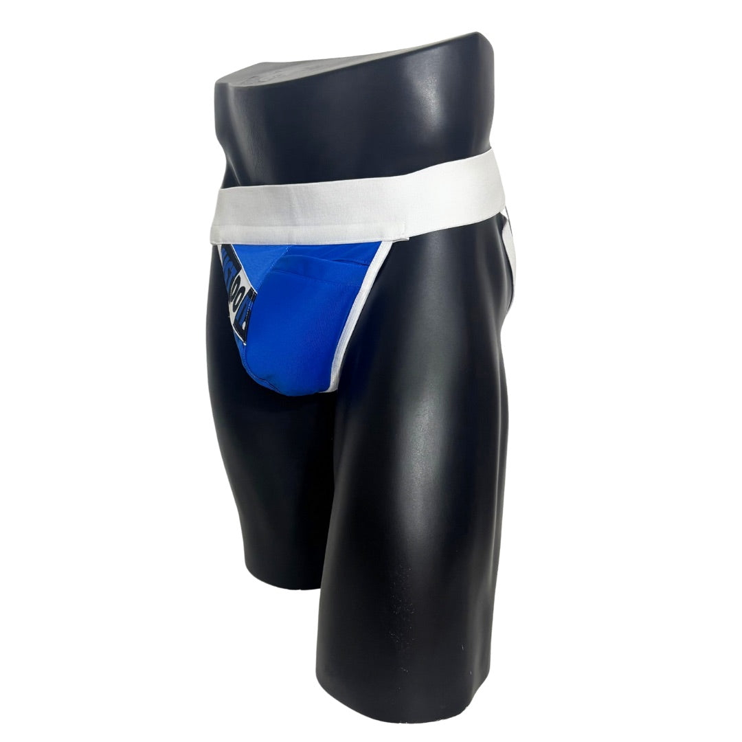 Nike Just Do It Blue Pocket Jockstrap