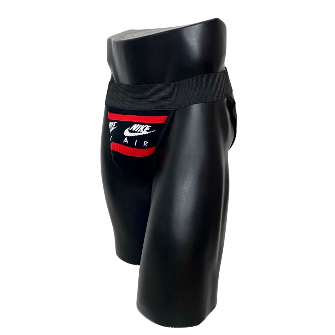 Nike Air Black/Red Socks Jockstrap