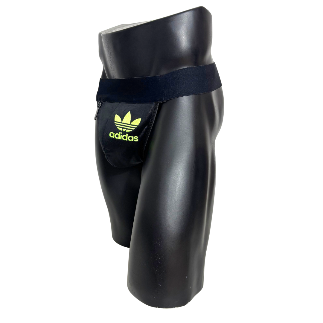 Adidas Chile 62 Neon Green Originals Logo Jockstrap