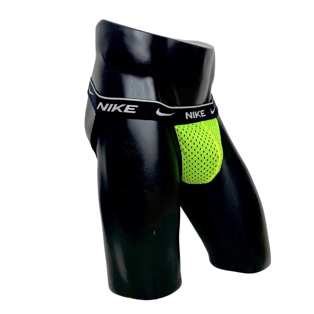 Nike Neon Green Mesh Jockstrap