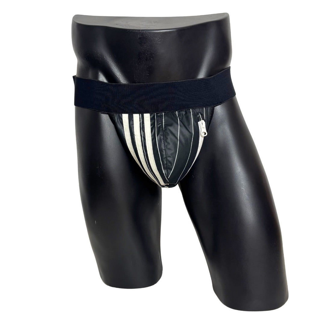Adidas 3 Stripes Black Pocket Jockstrap 2.0