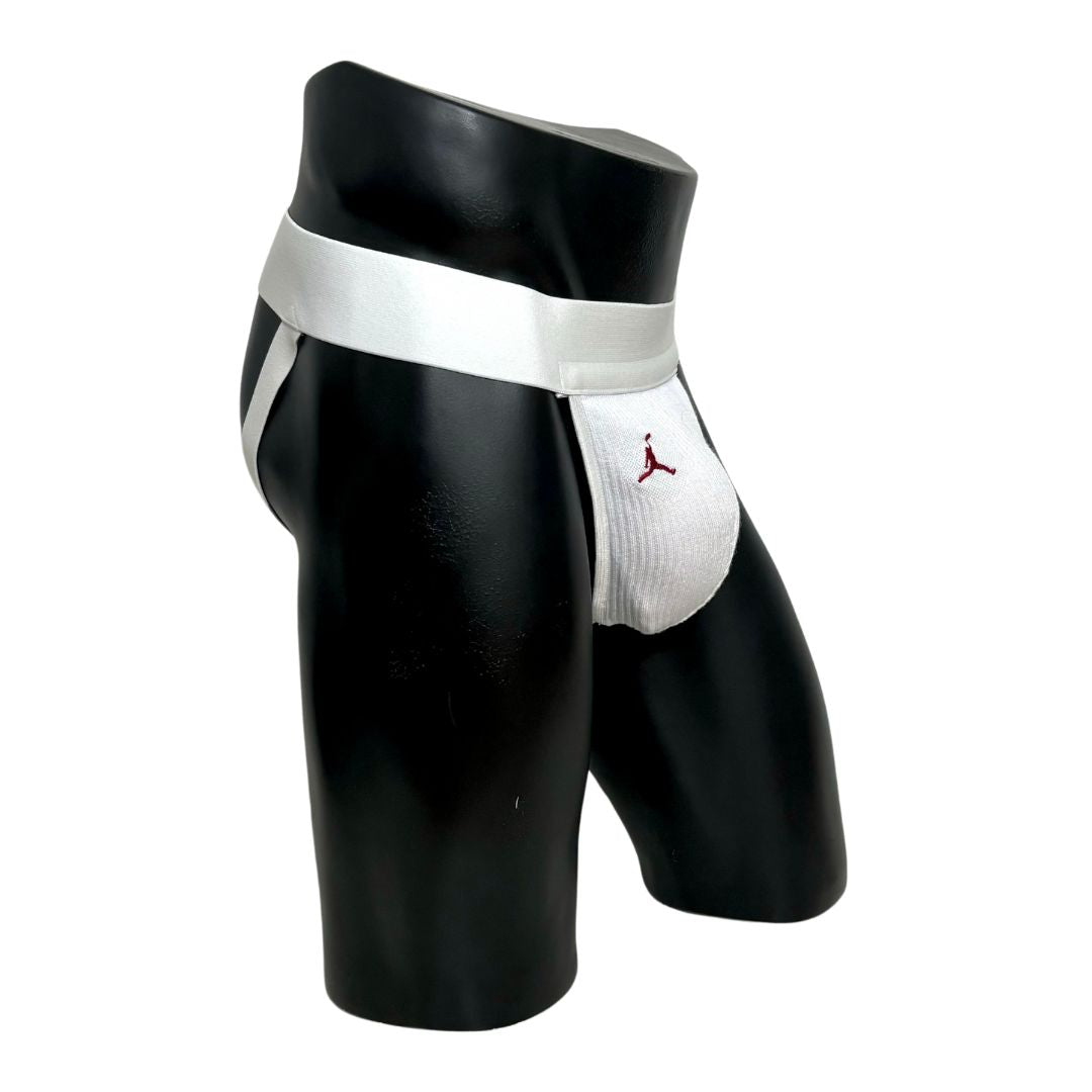 Nike Jordan White Socks Jockstrap