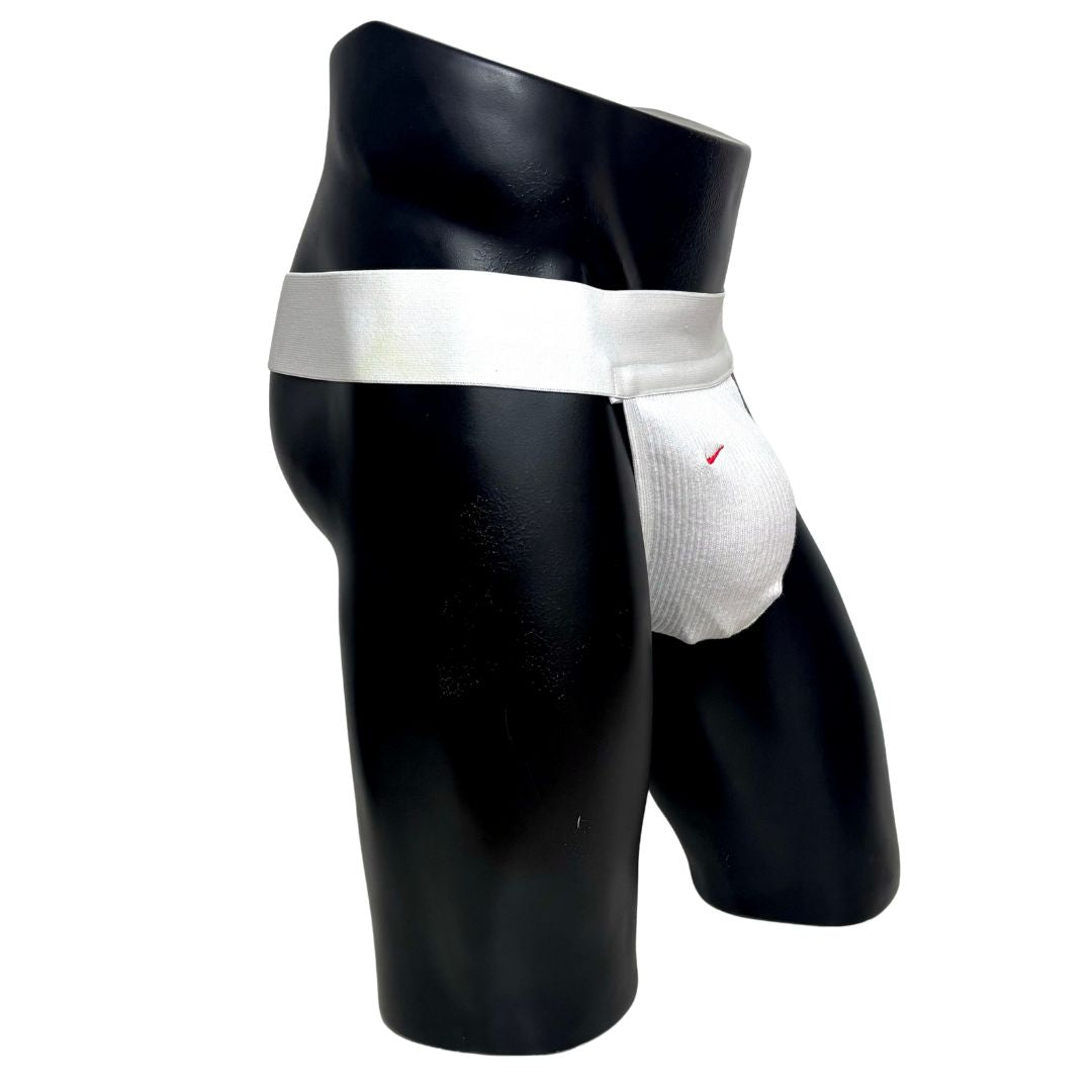 Nike White Air Max Shoe Logo Socks Jockstrap