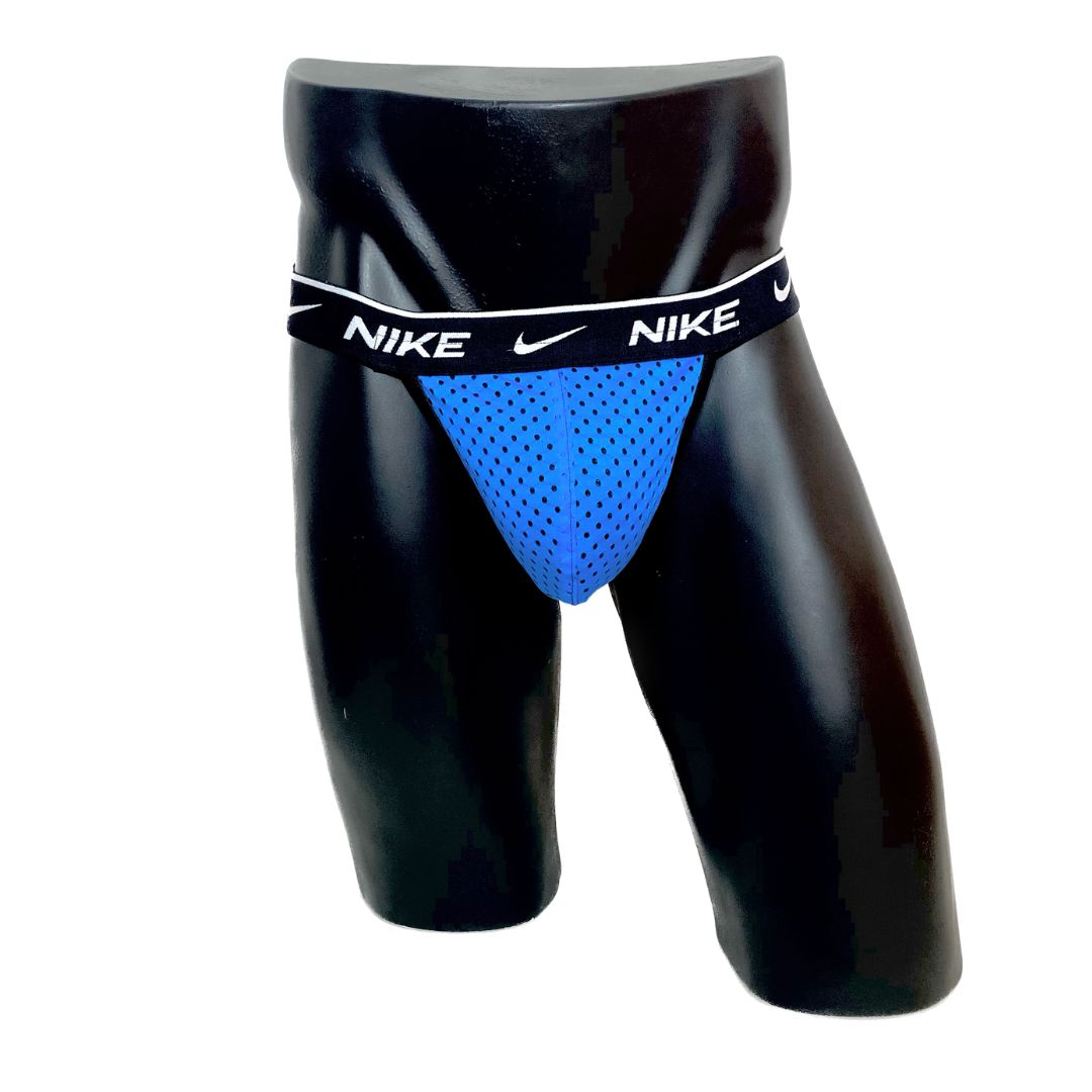 SNEAKERMASK Nike Blue Mesh Jockstrap