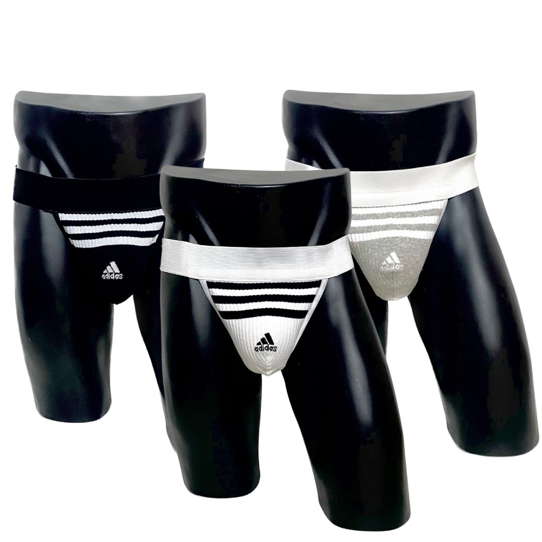 SNEAKERMASK Adidas Sport Socks Jockstrap White