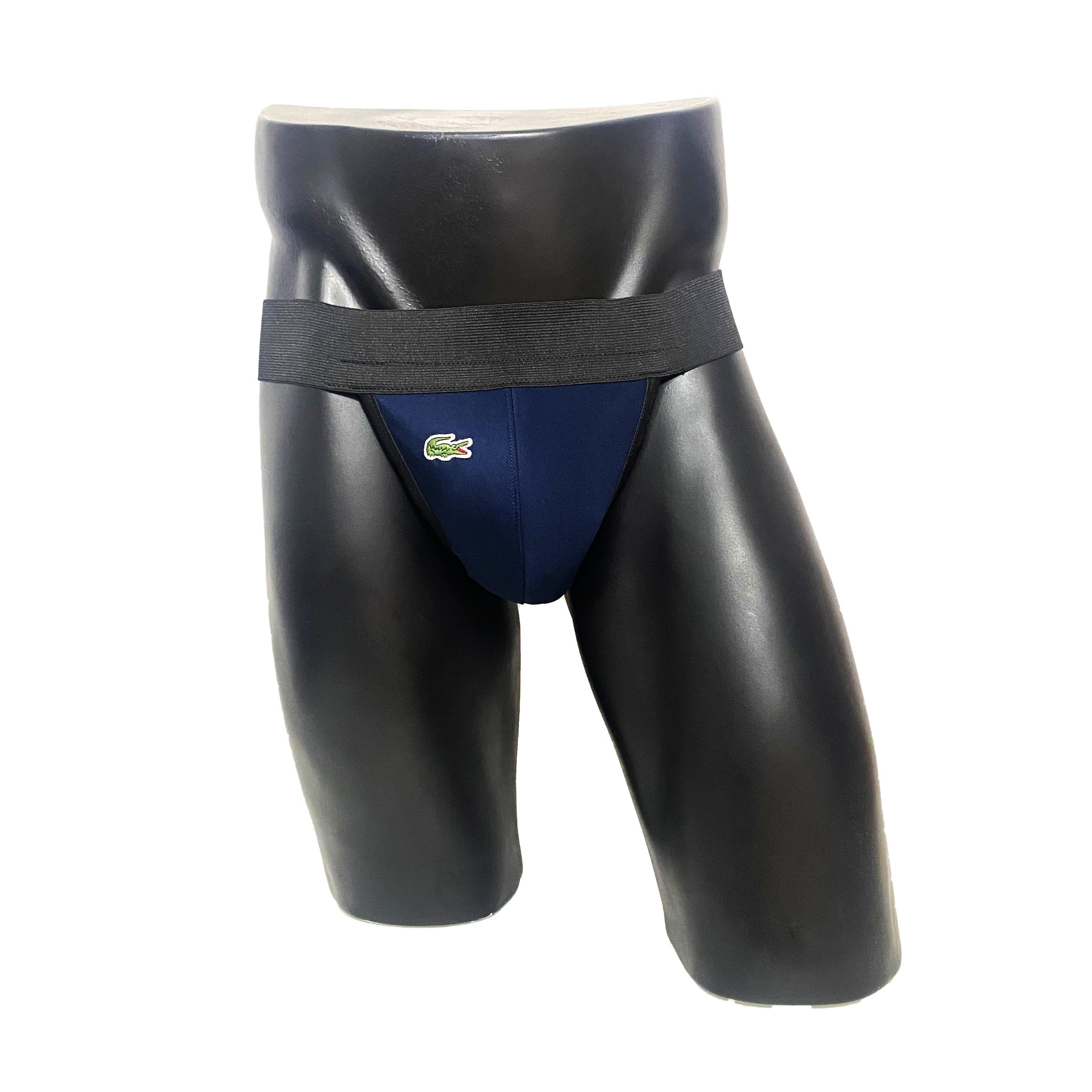 SNEAKERMASK Lacoste Navy Blue Jockstrap