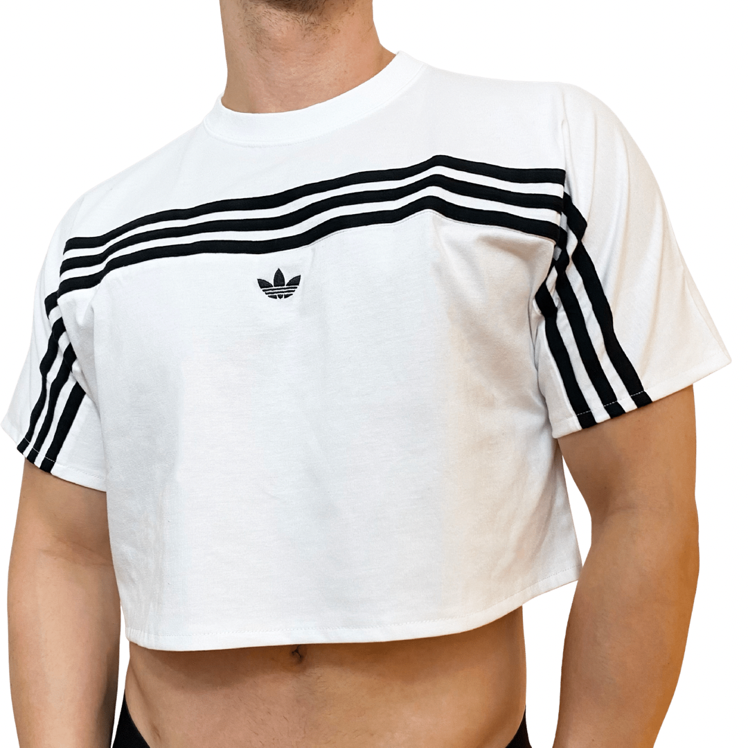 Adidas t shirt crop top online