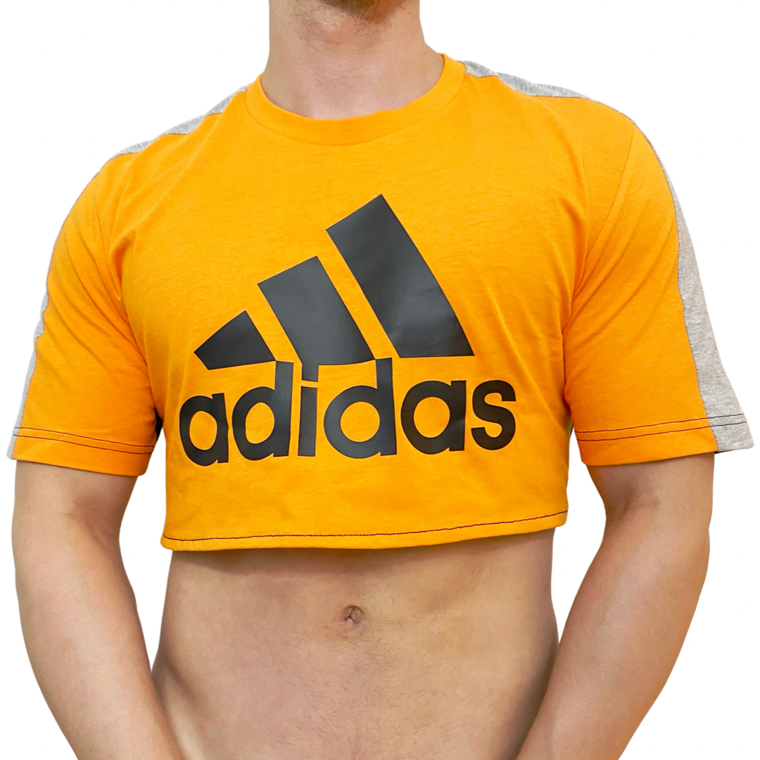 Adidas Sport Orange Crop Top