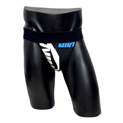 Nike Black Blue/White Logo Jockstrap