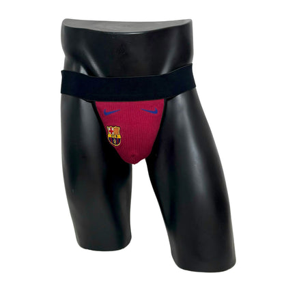 Nike Soccer Barcelona Burgundy Socks Jockstrap