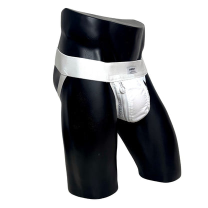 Adidas Originals Logo White Jockstrap/Thong