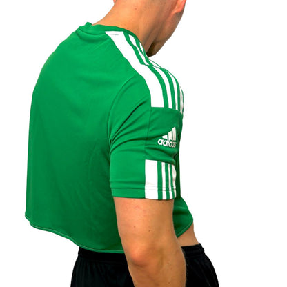 Adidas Sport Green Short Sleeve Crop Top