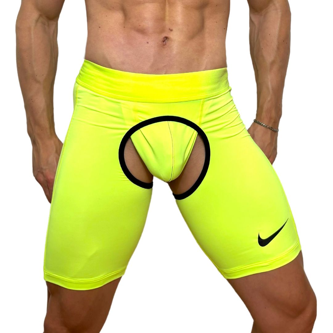 Nike Sport Neon Green Short Chaps