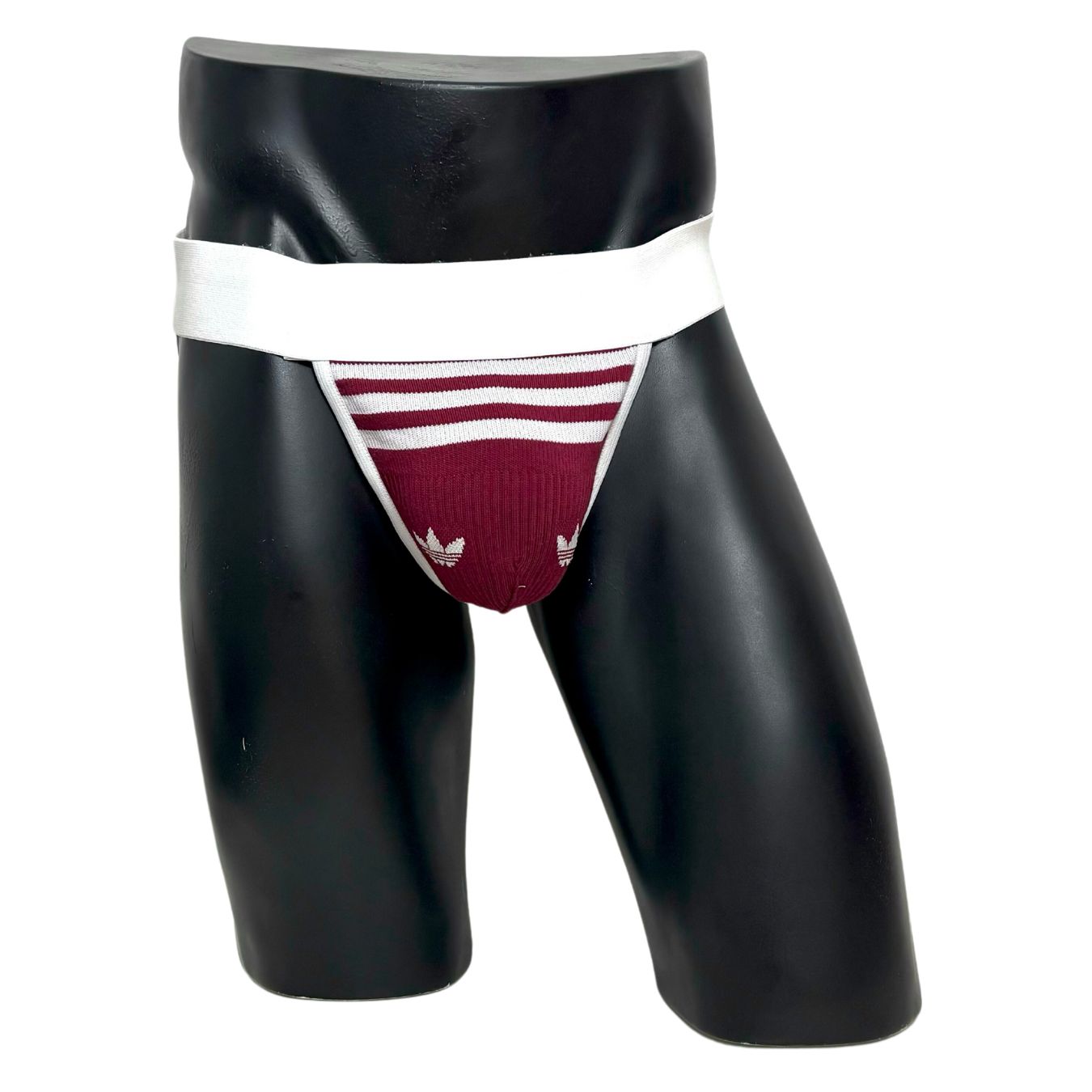 Adidas Originals Burgundy Socks Jockstrap