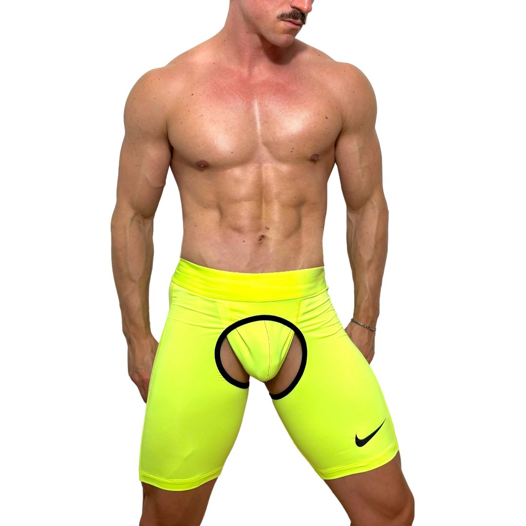 Nike Sport Neon Green Short Chaps