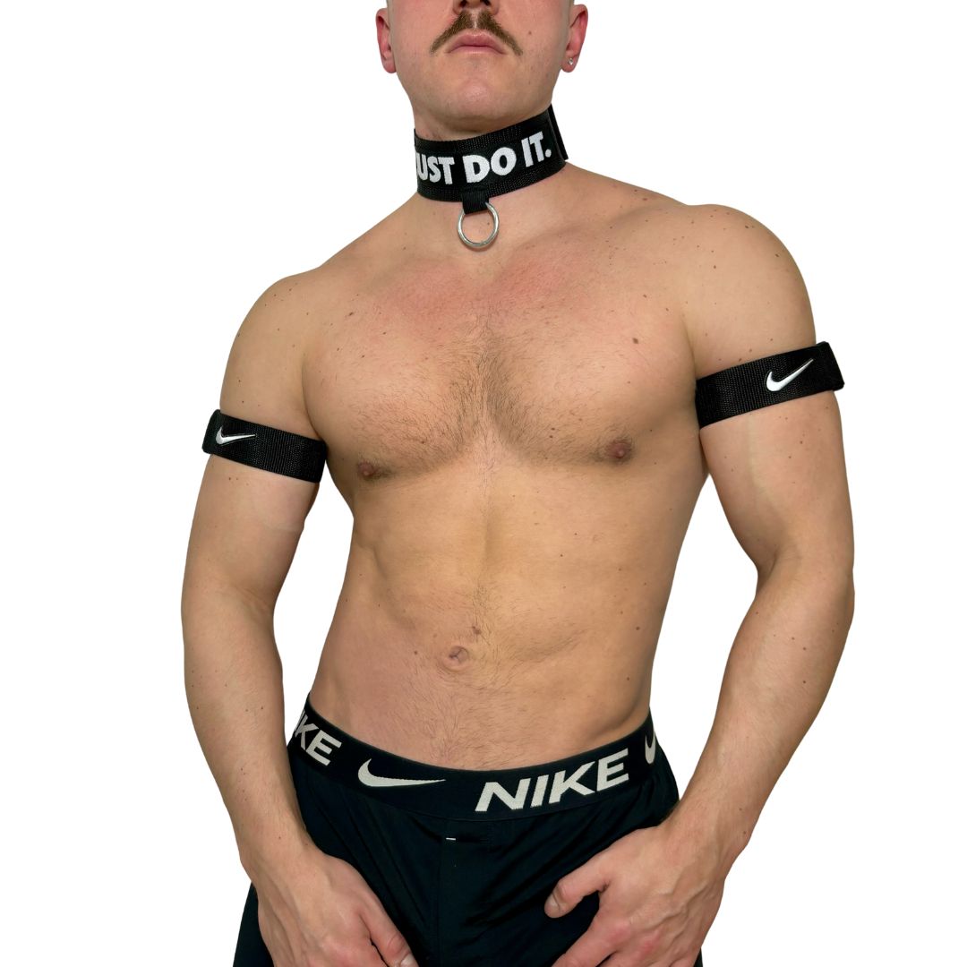Nike Just Do It Choker and Arm Bands Set