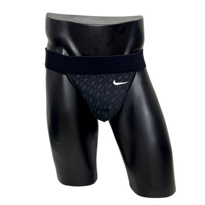 Nike Black Logo Pattern Jockstrap