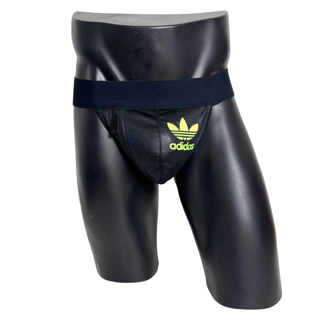 Adidas Chile 62 Neon Green Originals Logo Jockstrap