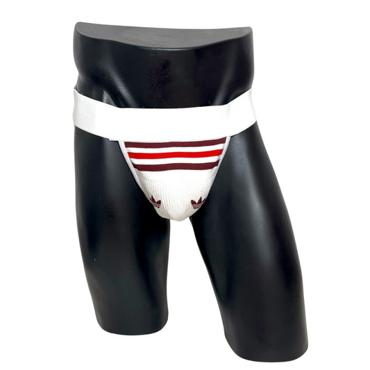 Adidas Originals Burgundy/Red Socks Jockstrap