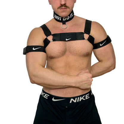 Nike Just Do It Harness, Choker and Arm Bands SET