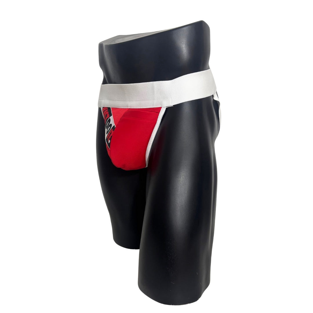 Nike Just Do It Red Pocket Jockstrap