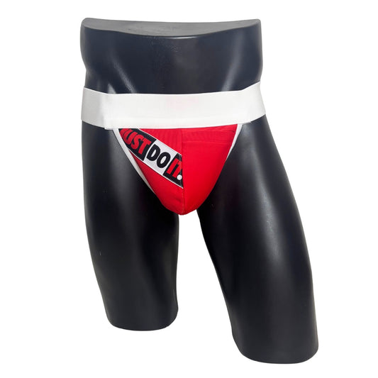 Nike Just Do It Red Pocket Jockstrap