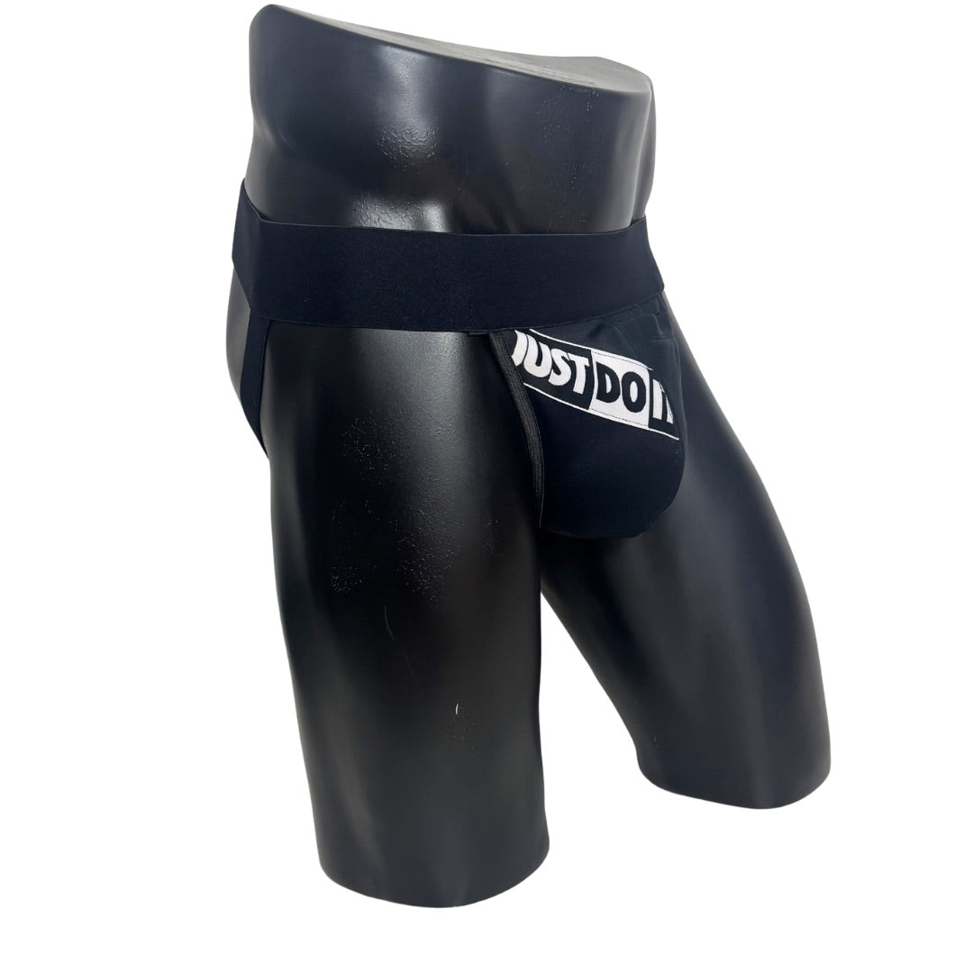 Nike Just Do It Black Pocket Jockstrap