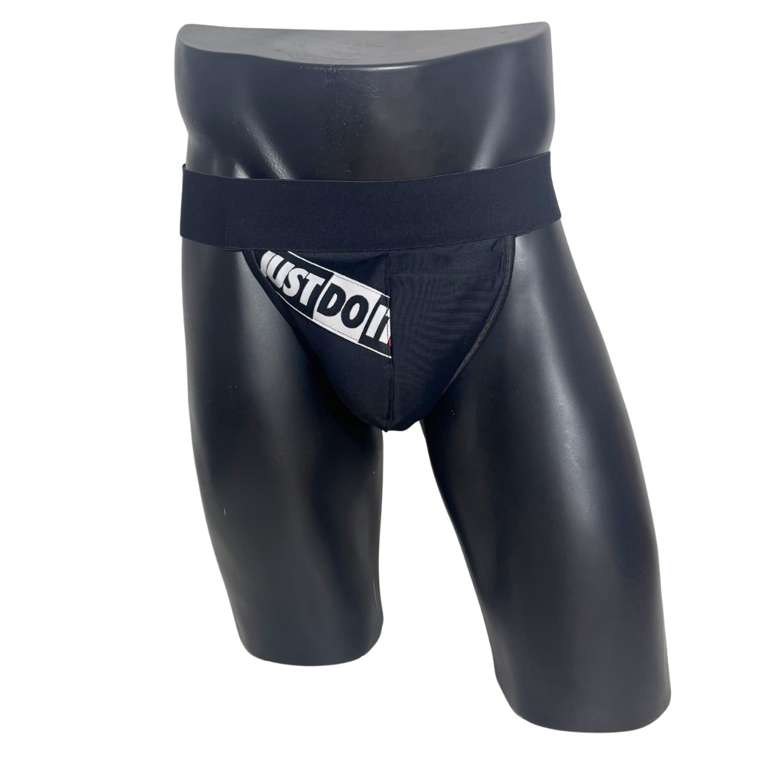 Nike Just Do It Black Pocket Jockstrap