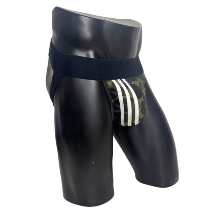 Adidas 3 Stripes Military Pocket Jockstrap
