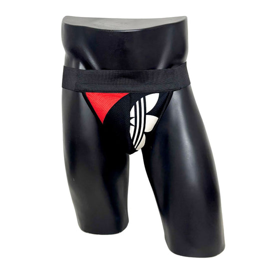 Adidas Originals Side Logo Black/Red Jockstrap