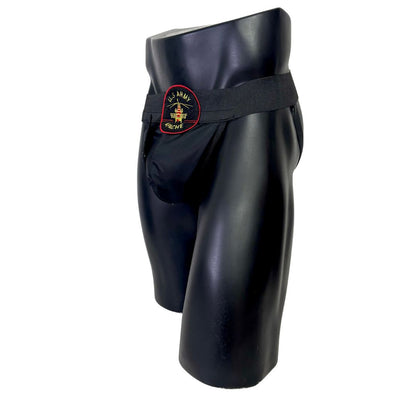Alpha Industries Black Pocket Jockstrap