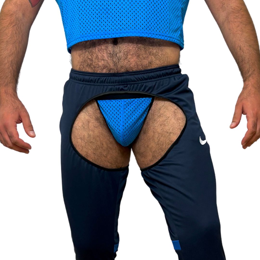 Nike Sport Black/Blue Chaps