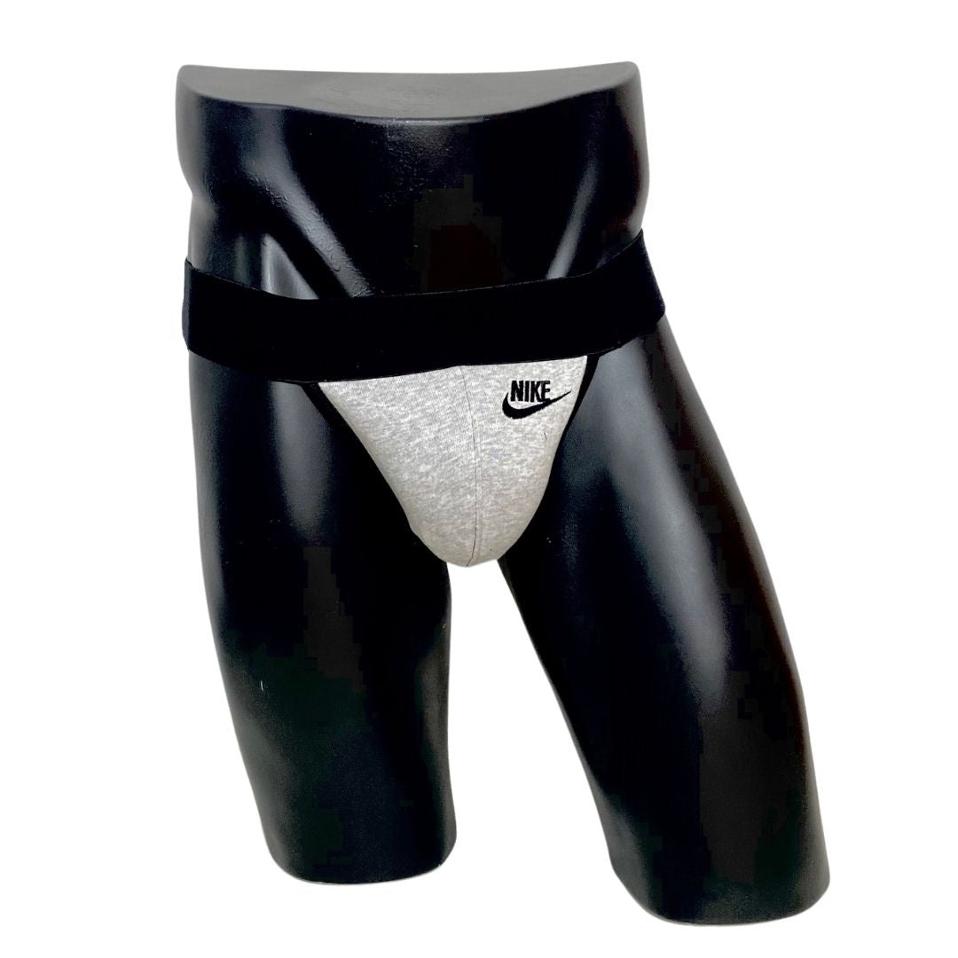 SNEAKERMASK Nike Gray Logo Jockstrap