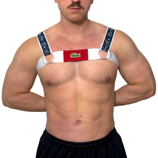 Lacoste  Red/Blue/White Harness