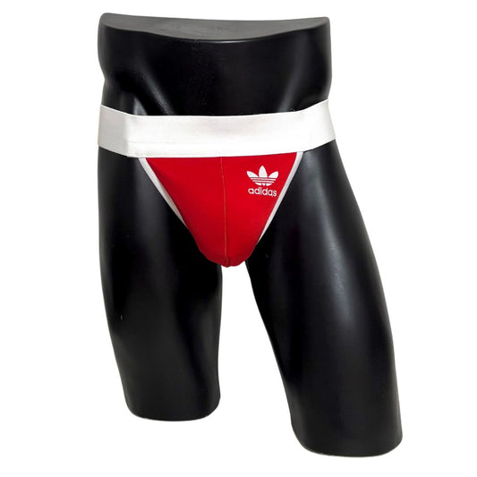 Adidas Originals Side Logo Red Jockstrap