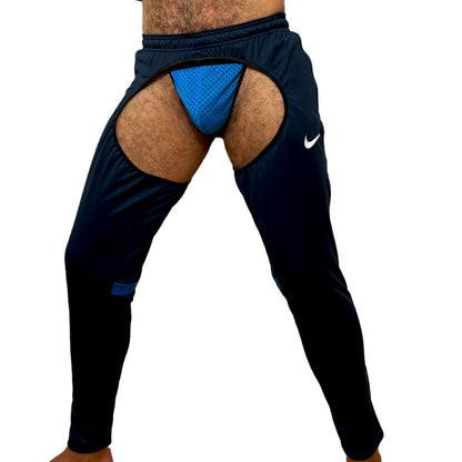 Nike Sport Black/Blue Chaps