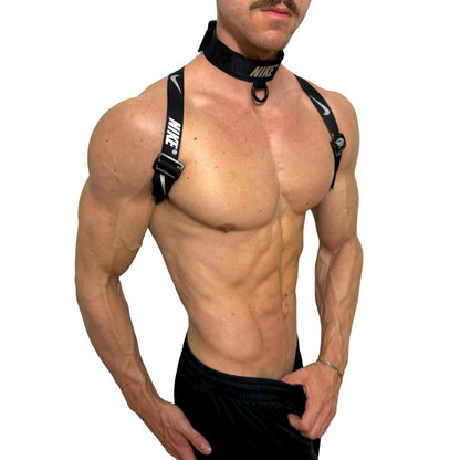 Nike Black Sport Harness & Choker Set