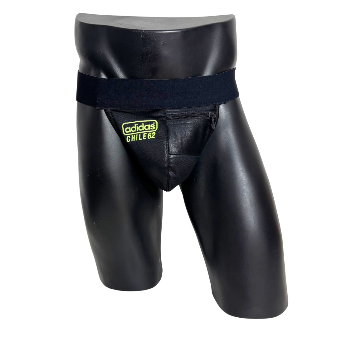 Adidas Chile 62 Neon Green Logo Jockstrap