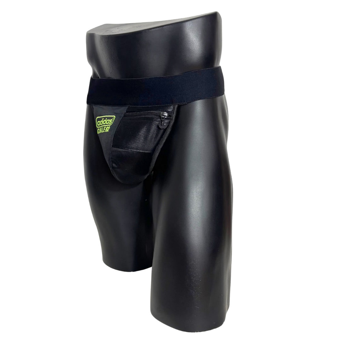 Adidas Chile 62 Neon Green Logo Jockstrap