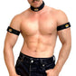 Nike Tn Black Choker and Arm Bands Set