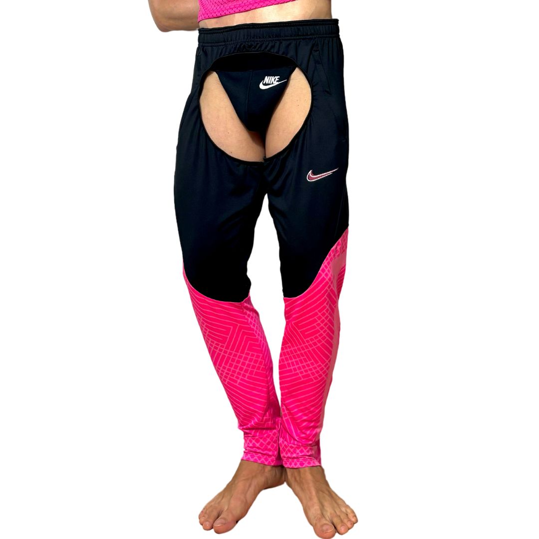 Nike Sport Black/Pink Chaps