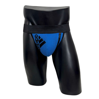 Adidas Sport Blue Logo Pocket Jockstrap