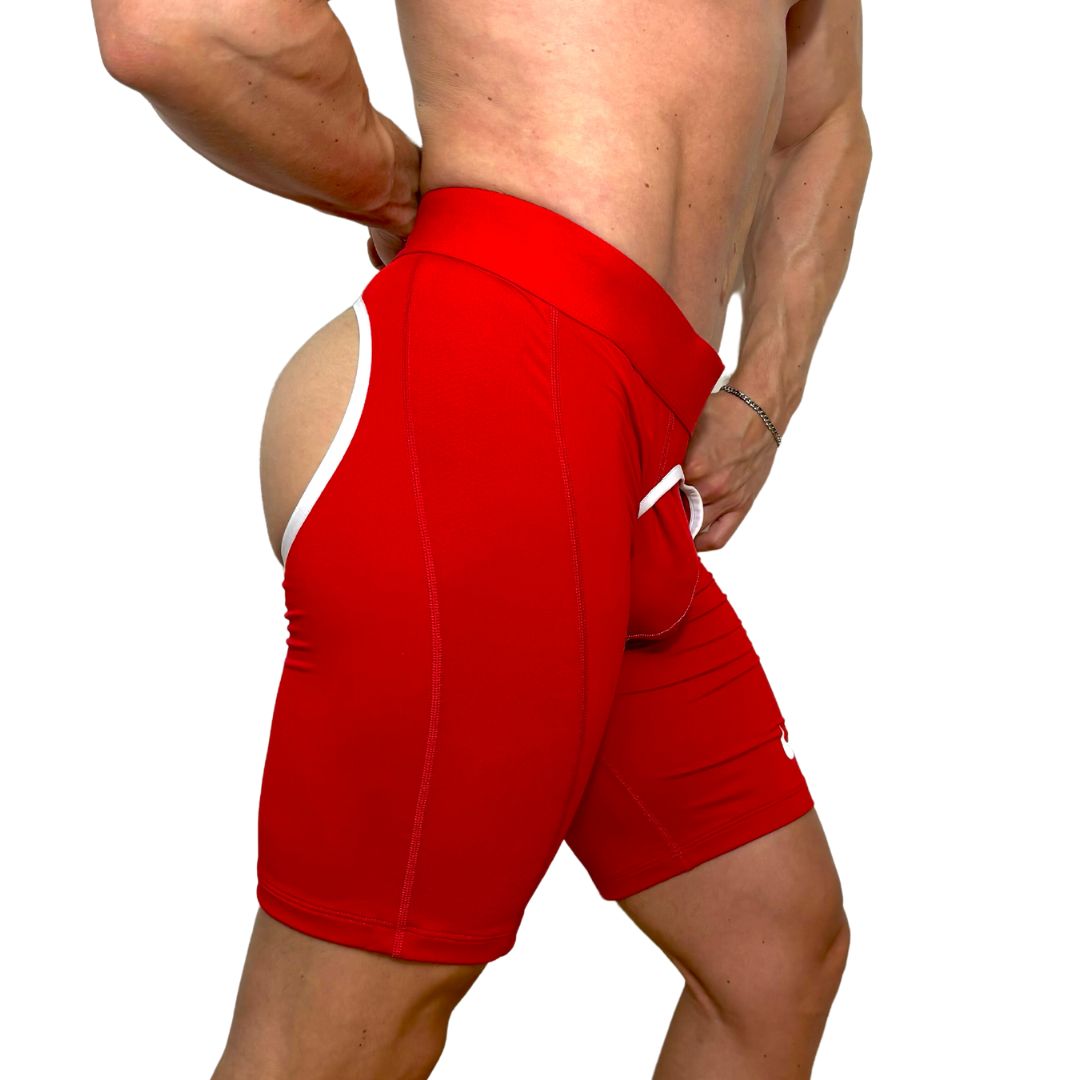 Nike Sport Red Short Chaps