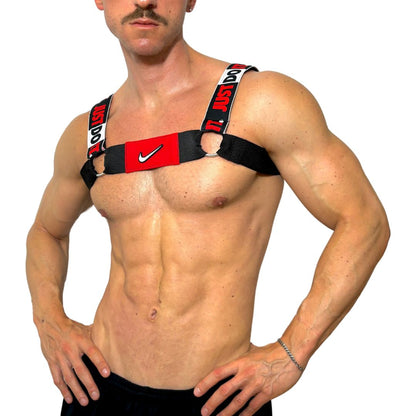 Nike Just Do It Red Harness