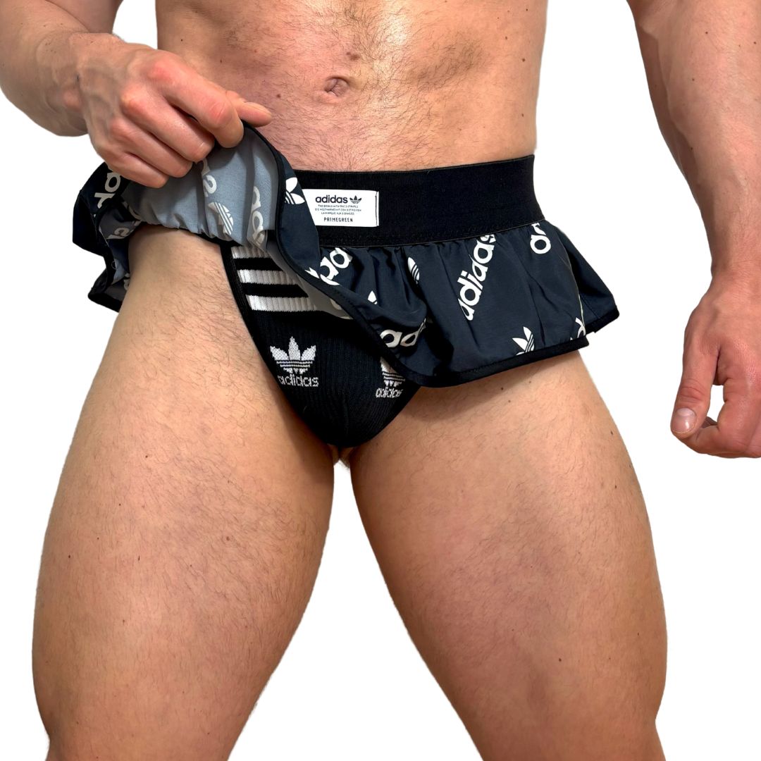 Adidas Logo Skirt Jock/Thong