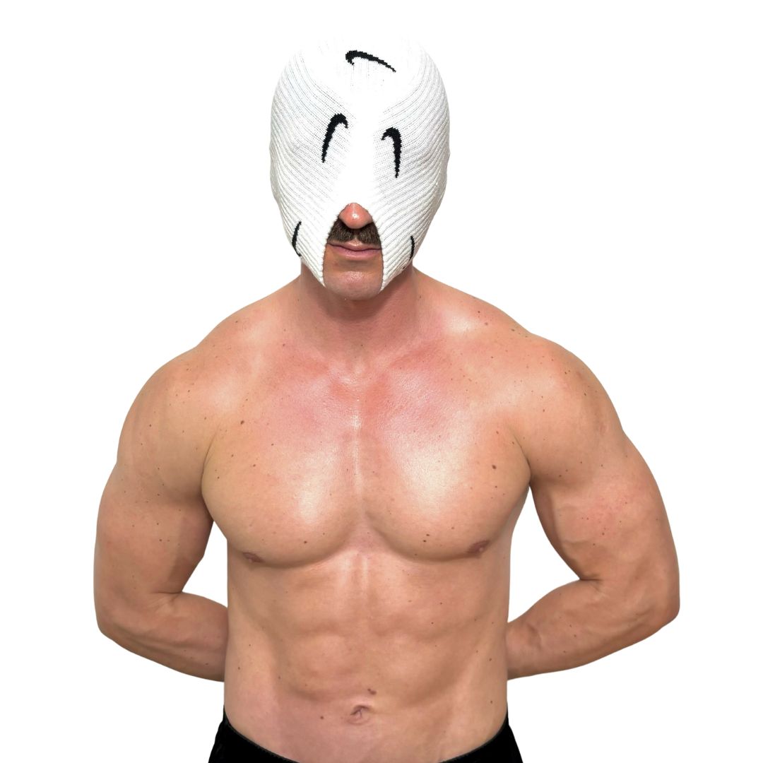 Shoemaker Mask SNEAKERMASK Nike SOCKsucker White Mask