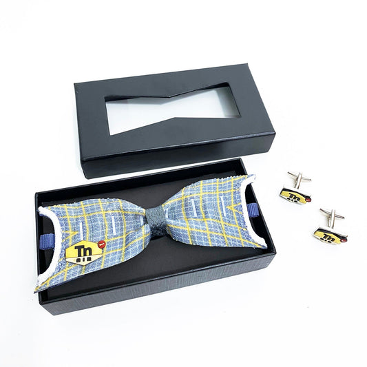 Air Max Tn Quad Yellow Bow Tie & Cufflinks